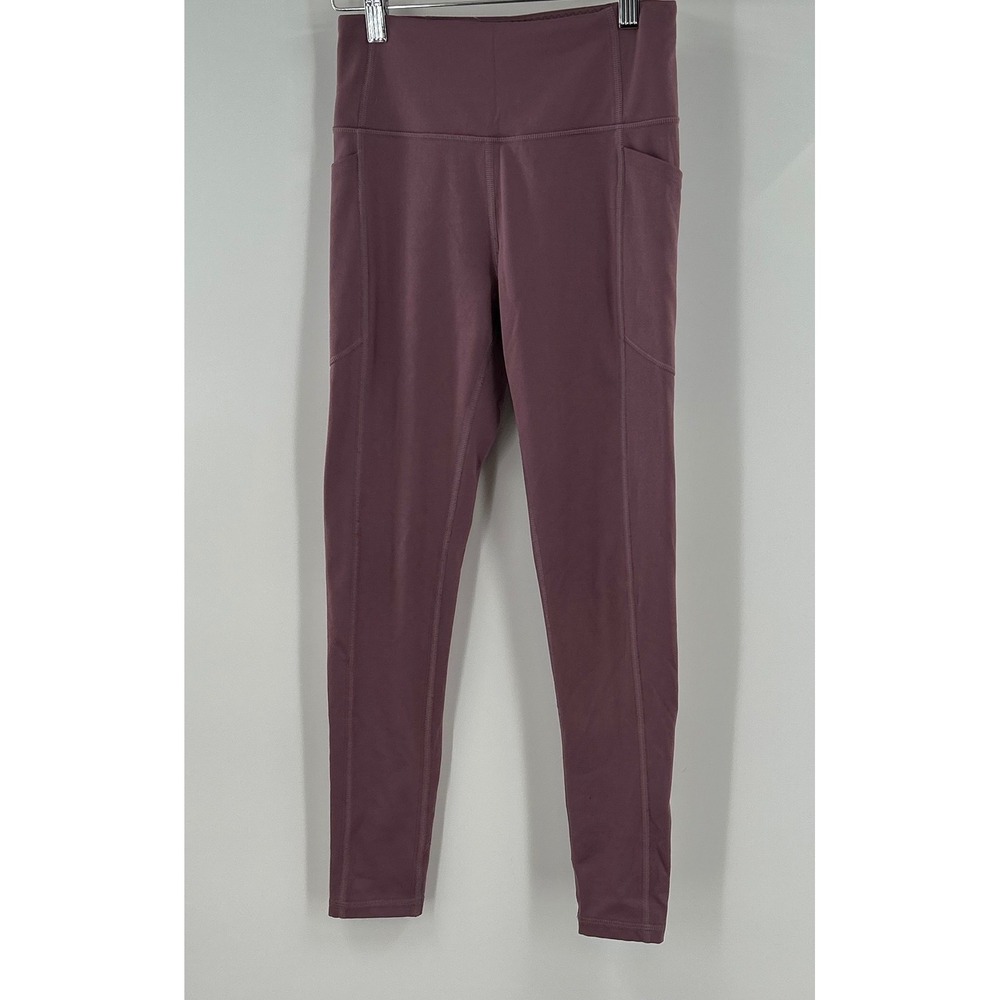 Victoria's Secret High Rise Side Pocket Leggings Mauve Purple Size 4‎
